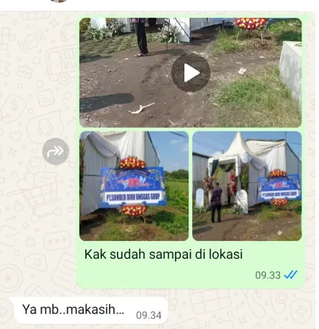 Pengiriman Karangan Bunga Karangjong Ngawen
