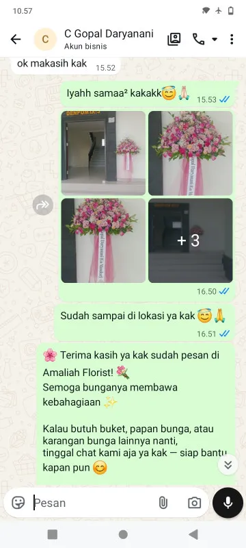 Pengiriman Karangan Bunga Karangjong Ngawen